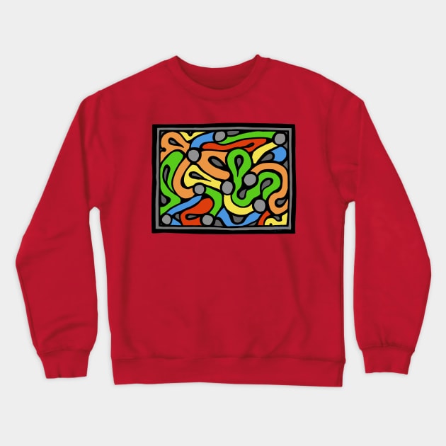 Dangerous Dance of the Muons Crewneck Sweatshirt by JSnipe